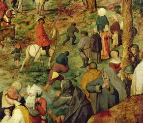 Der Kreuzweg, 1564 (Detail)